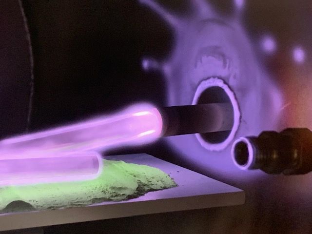 Plasma patterns (close-up)